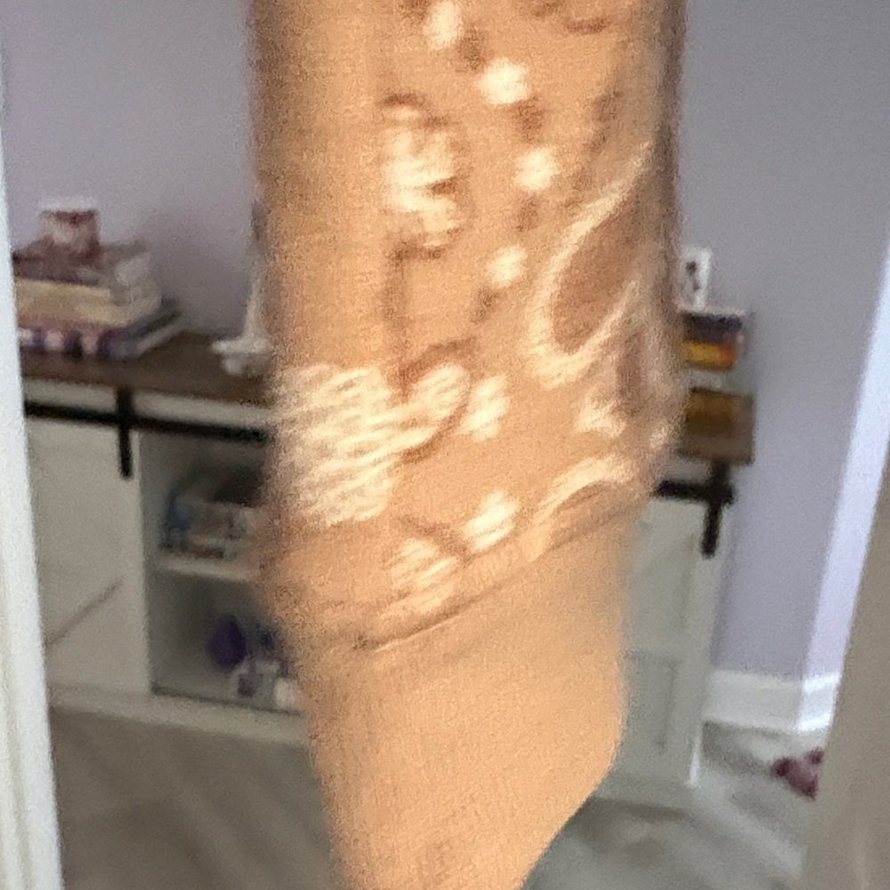 Emily Rose Tan Paisley Sweatshirt - Picture 5 of 5